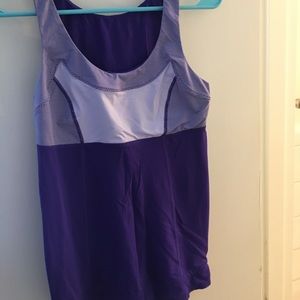 Lululemon Tame Me Purple Tank